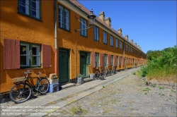 Viennaslide-06213040 Kopenhagen, historische Wohnsiedlung Nyboder // Copenhagen, historic Housing Nyboder
