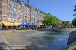 Viennaslide-06216006 Kopenhagen, Vesterbro øst, Halmtorvet, Brunnen // Copenhagen, Vesterbro øst, Halmtorvet, Fountain