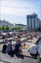 Viennaslide-06218014 Kopenhagen, Hafen, The Kissing Stairs, Ofelia Beach // Copenhagen, Harbour, The Kissing Stairs, Ofelia Beach