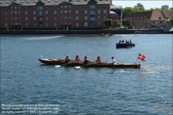 Viennaslide-06218041 Kopenhagen, Hafen, Ruderboot // Copenhagen, Harbour, Rowing boat