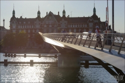 Viennaslide-06218055 Kopenhagen, Fahrrad- und Fußgängerbrücke Lille Langebro // Copenhagen, Lille Langebro Bicycle and Pedestrian Bridge