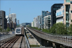 Viennaslide-06219129 Kopenhagen, Stadtentwicklungsgebiet Ørestad, Metro // Copenhagen, City Development Area Ørestad, Metro