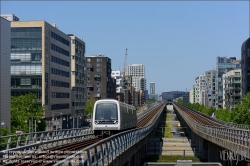 Viennaslide-06219130 Kopenhagen, Stadtentwicklungsgebiet Ørestad, Metro // Copenhagen, City Development Area Ørestad, Metro