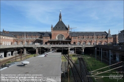 Viennaslide-06219601 Kopenhagen Hauptbahnhof // Copenhagen Main Train Station