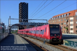 Viennaslide-06219606 Kopenhagen, S-Bahn Norrebro // Copenhagen, Norrebro Station