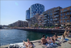 Viennaslide-06221018 Kopenhagen, Stadtentwicklungsgebiet Nordhavn, Badezone Sandkaj // Copenhagen, City Development Area Nordhavn, Sandkaj