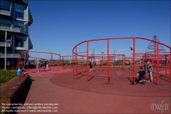 Viennaslide-06221044 Kopenhagen, Stadtentwicklungsgebiet Nordhavn, Dachspielplatz Konditaget Lüders von JAJA Architects // Copenhagen, City Development Area Nordhavn, Rooftop Playground Konditaget Lüders by JAJA Architects