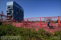 Viennaslide-06221048 Kopenhagen, Stadtentwicklungsgebiet Nordhavn, Dachspielplatz Konditaget Lüders von JAJA Architects // Copenhagen, City Development Area Nordhavn, Rooftop Playground Konditaget Lüders by JAJA Architects