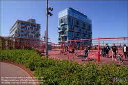 Viennaslide-06221049 Kopenhagen, Stadtentwicklungsgebiet Nordhavn, Dachspielplatz Konditaget Lüders von JAJA Architects // Copenhagen, City Development Area Nordhavn, Rooftop Playground Konditaget Lüders by JAJA Architects