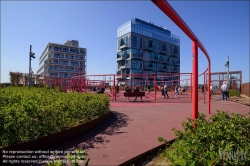 Viennaslide-06221058 Kopenhagen, Stadtentwicklungsgebiet Nordhavn, Dachspielplatz Konditaget Lüders von JAJA Architects // Copenhagen, City Development Area Nordhavn, Rooftop Playground Konditaget Lüders by JAJA Architects