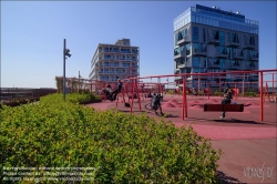 Viennaslide-06221060 Kopenhagen, Stadtentwicklungsgebiet Nordhavn, Dachspielplatz Konditaget Lüders von JAJA Architects // Copenhagen, City Development Area Nordhavn, Rooftop Playground Konditaget Lüders by JAJA Architects