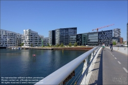 Viennaslide-06222020 Kopenhagen, Stadtentwicklungsgebiet Südhafen, Bryggebroen, Fahrrad- und Fußgängerbrücke // Copenhagen, South Harbour Development Area, Bryggebroen, Bicycle and Pedestrian Bridge