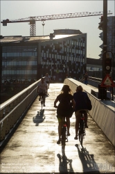 Viennaslide-06222021 Kopenhagen, Stadtentwicklungsgebiet Südhafen, Bryggebroen, Fahrrad- und Fußgängerbrücke // Copenhagen, South Harbour Development Area, Bryggebroen, Bicycle and Pedestrian Bridge