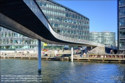 Viennaslide-06222025 Kopenhagen, Stadtentwicklungsgebiet Südhafen, Fahrradbrücke Bicycle Snake // Copenhagen, South Harbour Development Area, Bicycle Snake Bridge