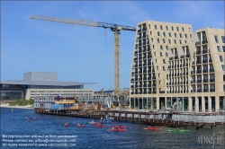 Viennaslide-06224004 Kopenhagen, Hafen, Papierinsel, moderne Wohnbauten, COBE Architects 2023 // Copenhagen, Harbour, Paper Island, Modern Housing Development, COBE Architects 2023