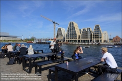 Viennaslide-06224007 Kopenhagen, Hafen, Papierinsel, moderne Wohnbauten, COBE Architects 2023 // Copenhagen, Harbour, Paper Island, Modern Housing Development, COBE Architects 2023