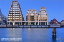 Viennaslide-06224008f Kopenhagen, Hafen, Papierinsel, moderne Wohnbauten, COBE Architects 2023 // Copenhagen, Harbour, Paper Island, Modern Housing Development, COBE Architects 2023