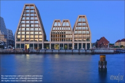 Viennaslide-06224009f Kopenhagen, Hafen, Papierinsel, moderne Wohnbauten, COBE Architects 2023 // Copenhagen, Harbour, Paper Island, Modern Housing Development, COBE Architects 2023