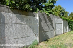 Viennaslide-06308909 Rest der Berliner Mauer (Hinterlandmauer) am Nordhafen - Remains of the Berlin Wall