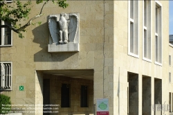 Viennaslide-06314906 Berlin, Flughafen Tempelhof, Flughafengebäude, 1936-1941, NS-Reichsadler