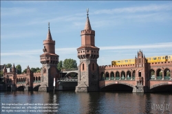 Viennaslide-06330003 Berlin, Oberbaumbrücke, Mittelteil von Santiago Calatrava