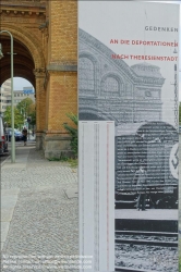 Viennaslide-06390105 Berlin, Rest des Anhalter Bahnhofs, Gedenkstätte an die Deportationen von Juden