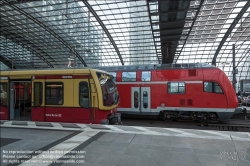 Viennaslide-06391010 Berlin, S-Bahn am Hauptbahnhof