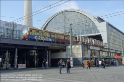 Viennaslide-06391011 Berlin, S-Bahn Alexanderplatz