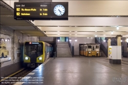 Viennaslide-06392019 Berlin, U-Bahn Klosterstraße // Berlin, Underground, Subway Klosterstraße