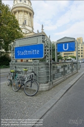 Viennaslide-06392023 Berlin, U-Bahn Stadtmitte // Berlin, Underground, Subway Stadtmitte