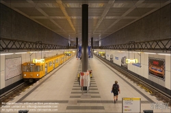 Viennaslide-06392047 Berlin, U-Bahn, U5 Hauptbahnhof // Berlin, Underground, Subway, U5 Hauptbahnhof