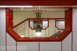 Viennaslide-06392055 Berlin, U-Bahn, U7 Altstadt Spandau, Stationsgestaltung von Rainer G. Rümmler // Berlin, Underground, Subway, U7 Altstadt Spandau, Station Design by Rainer G. Rümmler