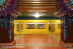 Viennaslide-06392065 Berlin, U-Bahn, U7 Paulsternstraße, Stationsgestaltung von Rainer G. Rümmler // Berlin, Underground, U7 Paulsternstraße, Design by Rainer G. Rümmler