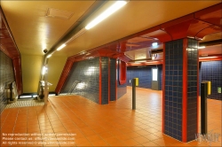 Viennaslide-06392066 Berlin, U-Bahn, U7 Paulsternstraße, Stationsgestaltung von Rainer G. Rümmler // Berlin, Underground, U7 Paulsternstraße, Design by Rainer G. Rümmler