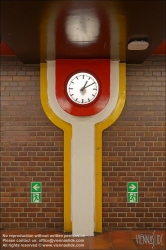 Viennaslide-06392069 Berlin, U-Bahn, U7 Rohrdamm, Stationsgestaltung von Rainer G. Rümmler // Berlin, Underground, U7 Rohrdamm, Design by Rainer G. Rümmler