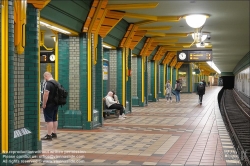 Viennaslide-06392084 Berlin, U-Bahn, U8 Franz-Neumann-Platz, Stationsgestaltung von Rainer G. Rümmler // Berlin, Underground, U8 Franz-Neumann-Platz, Design by Rainer G. Rümmler