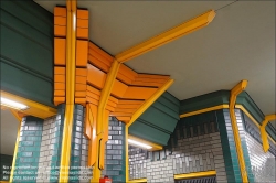 Viennaslide-06392086 Berlin, U-Bahn, U8 Franz-Neumann-Platz, Stationsgestaltung von Rainer G. Rümmler // Berlin, Underground, U8 Franz-Neumann-Platz, Design by Rainer G. Rümmler
