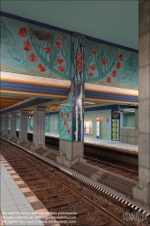 Viennaslide-06392100 Berlin, U-Bahn, Lindauer Allee, U8 Stationsgestaltung von Rainer G. Rümmler // Berlin, Underground, Lindauer Allee, U8 Design by Rainer G. Rümmler