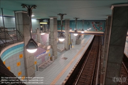Viennaslide-06392103 Berlin, U-Bahn, Lindauer Allee, U8 Stationsgestaltung von Rainer G. Rümmler // Berlin, Underground, Lindauer Allee, U8 Design by Rainer G. Rümmler