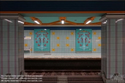 Viennaslide-06392105 Berlin, U-Bahn, Lindauer Allee, U8 Stationsgestaltung von Rainer G. Rümmler // Berlin, Underground, Lindauer Allee, U8 Design by Rainer G. Rümmler