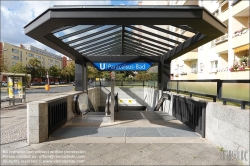 Viennaslide-06392109 Berlin, U-Bahn, U8 Paracelsus-Bad, Stationsgestaltung von Rainer G. Rümmler // Berlin, Underground, U8 Paracelsus-Bad, Design by Rainer G. Rümmler