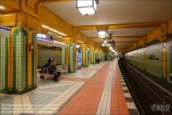 Viennaslide-06392116 Berlin, U-Bahn, U8 Wittenau, Stationsgestaltung von Rainer G. Rümmler // Berlin, Underground, U8 Wittenau, Design by Rainer G. Rümmler