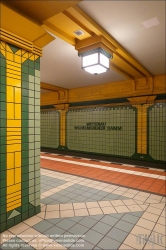 Viennaslide-06392117 Berlin, U-Bahn, U8 Wittenau, Stationsgestaltung von Rainer G. Rümmler // Berlin, Underground, U8 Wittenau, Design by Rainer G. Rümmler