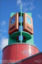 Viennaslide-06392121 Berlin, U-Bahn, U9 Fehrbelliner Platz, Stationsgestaltung von Rainer G. Rümmler // Berlin, Underground, U9 Fehrbelliner Platz, Design by Rainer G. Rümmler