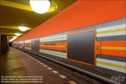 Viennaslide-06392124 Berlin, U-Bahn, U9 Konstanzer Straße, Stationsgestaltung von Rainer G. Rümmler // Berlin, Underground, U9 Konstanzer Straße, Design by Rainer G. Rümmler