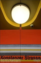 Viennaslide-06392125 Berlin, U-Bahn, U9 Konstanzer Straße, Stationsgestaltung von Rainer G. Rümmler // Berlin, Underground, U9 Konstanzer Straße, Design by Rainer G. Rümmler