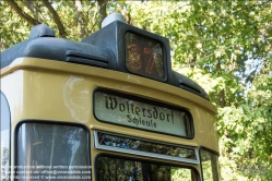 Viennaslide-06399110 Die Straßenbahn Woltersdorf ist eine normalspurige Überlandstraßenbahn. Sie verkehrt am östlichen Stadtrand von Berlin und verbindet den Bahnhof Berlin-Rahnsdorf mit der im Landkreis Oder-Spree gelegenen brandenburgischen Gemeinde Woltersdorf.