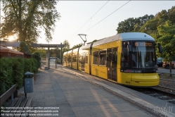 Viennaslide-06399303 Strausberger Eisenbahn - als Linie 89 verbindet die Straßenbahn das Stadtzentrum von Strausberg mit dem peripher gelegenen Bahnhof Strausberg an der Preußischen Ostbahn.