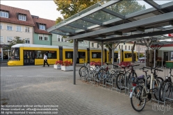 Viennaslide-06399311 Strausberger Eisenbahn - als Linie 89 verbindet die Straßenbahn das Stadtzentrum von Strausberg mit dem peripher gelegenen Bahnhof Strausberg an der Preußischen Ostbahn.