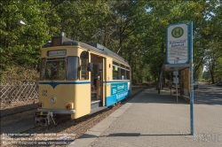 Viennaslide-06400106 Woltersdorf bei Berlin, Straßenbahn nach Woltersdorf Schleuse